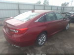 2018 Honda Accord Lx Burgundy vin: 1HGCV1F12JA266640