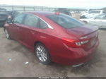 2018 Honda Accord Lx Burgundy vin: 1HGCV1F12JA266640