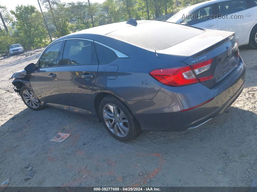 2019 Honda Accord Lx Gray vin: 1HGCV1F12KA003243