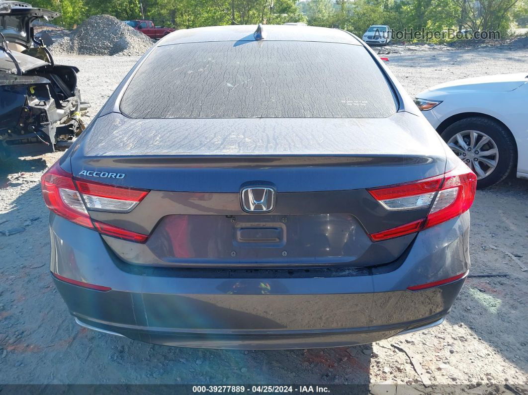 2019 Honda Accord Lx Gray vin: 1HGCV1F12KA003243