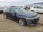 2019 Honda Accord Lx Синий vin: 1HGCV1F12KA022374