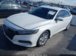 2019 Honda Accord Lx White vin: 1HGCV1F12KA031768