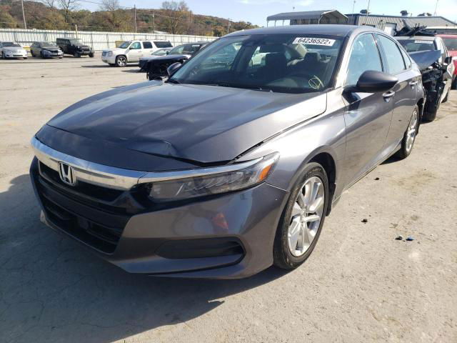 2019 Honda Accord Lx Gray vin: 1HGCV1F12KA046495