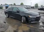 2019 Honda Accord Lx Black vin: 1HGCV1F12KA072613