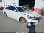 2019 Honda Accord Lx White vin: 1HGCV1F12KA079089