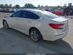 2019 Honda Accord Lx White vin: 1HGCV1F12KA079089