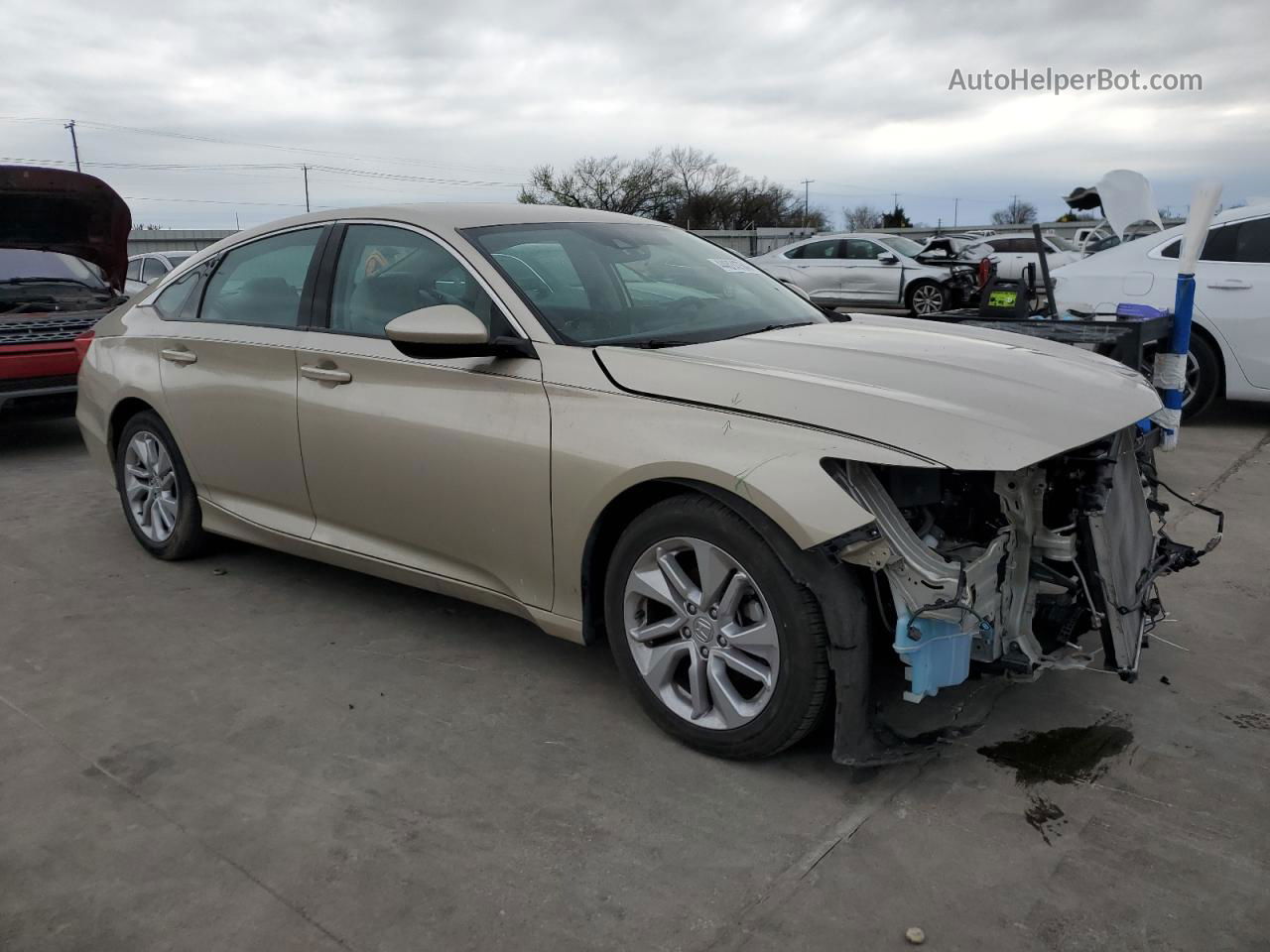 2019 Honda Accord Lx Gold vin: 1HGCV1F12KA082347