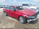 2019 Honda Accord Lx Red vin: 1HGCV1F12KA096507