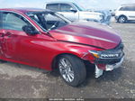 2019 Honda Accord Lx Red vin: 1HGCV1F12KA096507