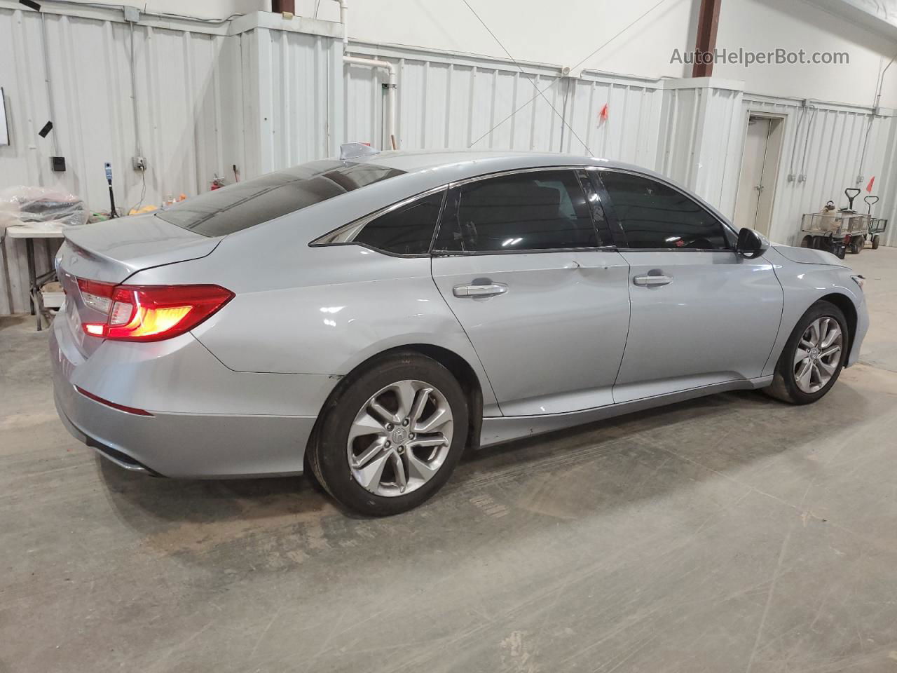 2019 Honda Accord Lx Silver vin: 1HGCV1F12KA100751