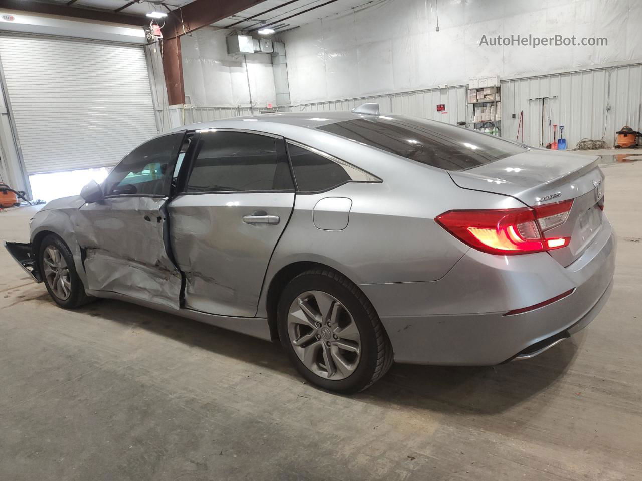 2019 Honda Accord Lx Silver vin: 1HGCV1F12KA100751