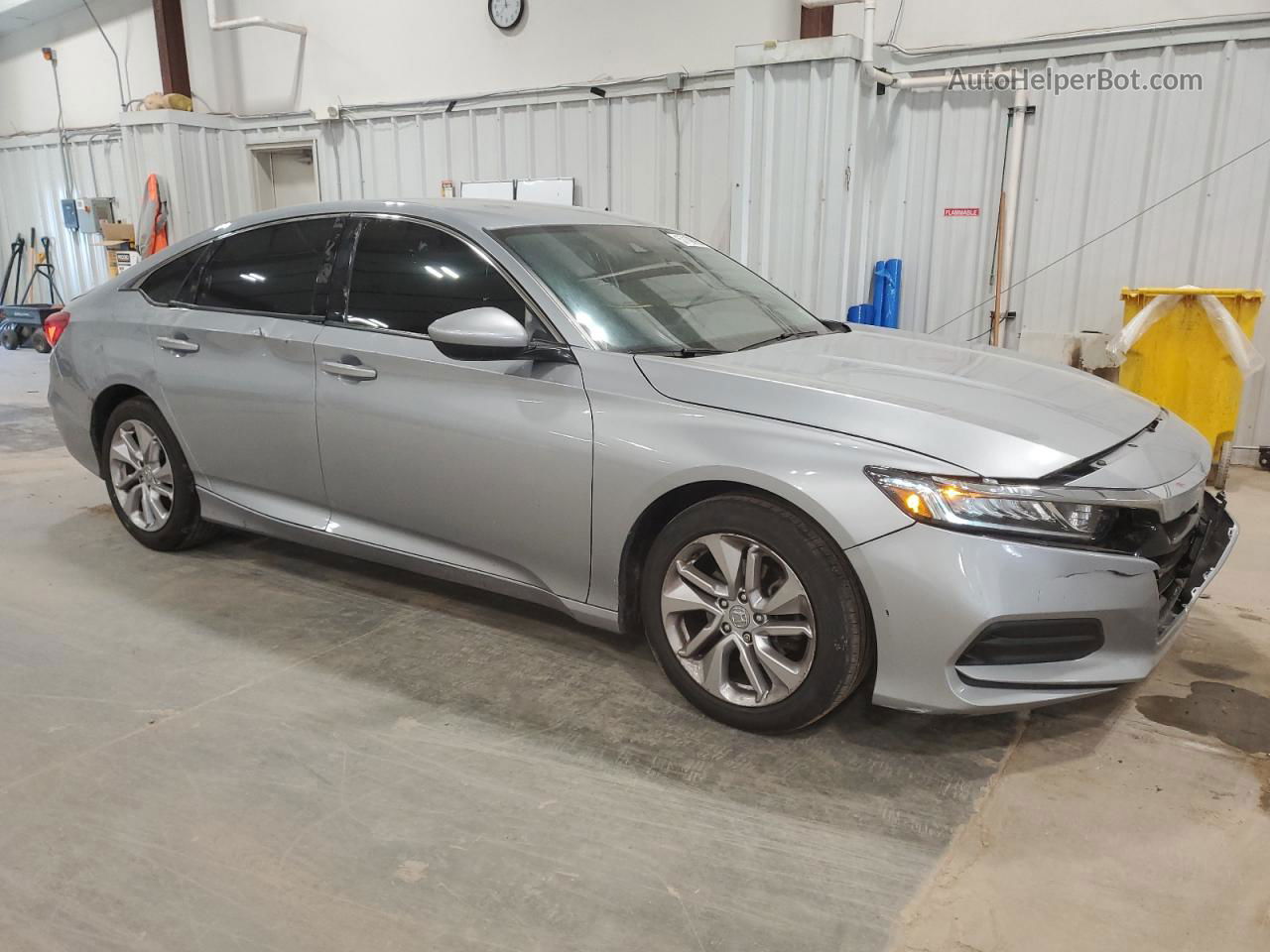 2019 Honda Accord Lx Silver vin: 1HGCV1F12KA100751