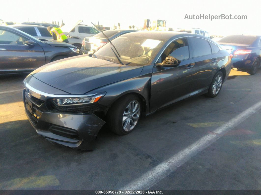 2019 Honda Accord Sedan Lx 1.5t Gray vin: 1HGCV1F12KA126928