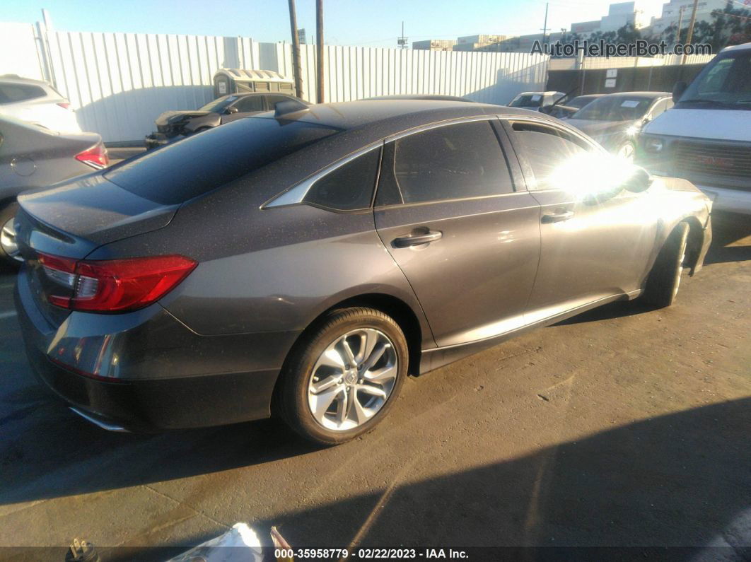 2019 Honda Accord Sedan Lx 1.5t Gray vin: 1HGCV1F12KA126928