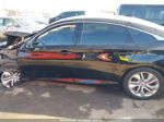 2019 Honda Accord Lx Black vin: 1HGCV1F12KA132437