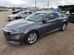 2019 Honda Accord Lx Gray vin: 1HGCV1F12KA144586