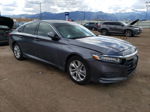 2019 Honda Accord Lx Gray vin: 1HGCV1F12KA144586