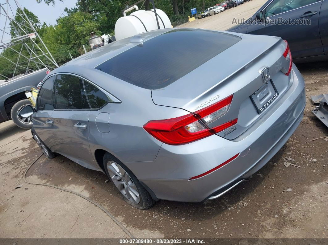 2019 Honda Accord Sedan Lx 1.5t Silver vin: 1HGCV1F12KA147522