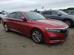 2019 Honda Accord Lx Red vin: 1HGCV1F12KA155202