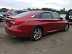 2019 Honda Accord Lx Red vin: 1HGCV1F12KA155202