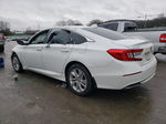 2019 Honda Accord Lx White vin: 1HGCV1F12KA155698