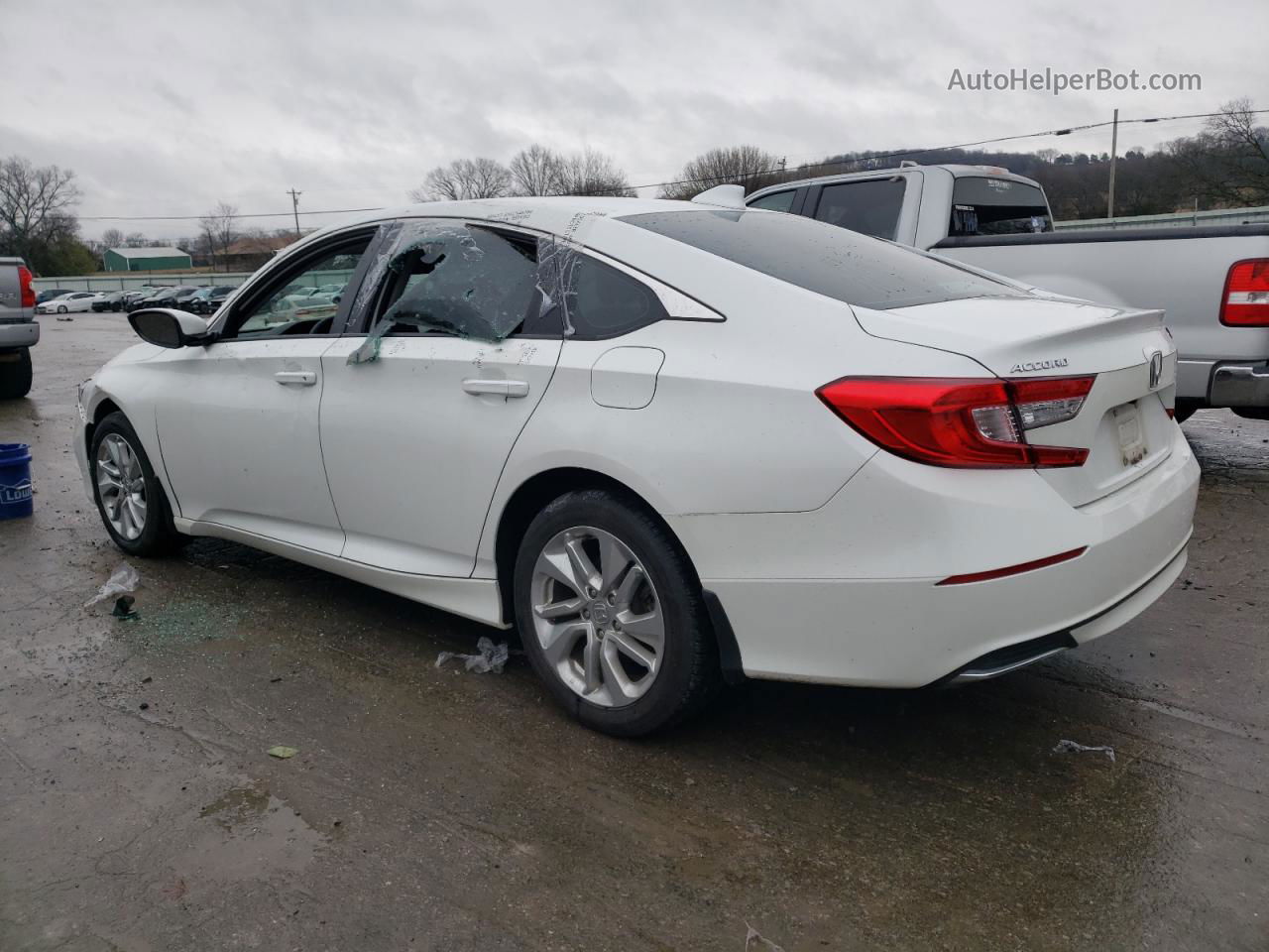 2019 Honda Accord Lx Белый vin: 1HGCV1F12KA155698