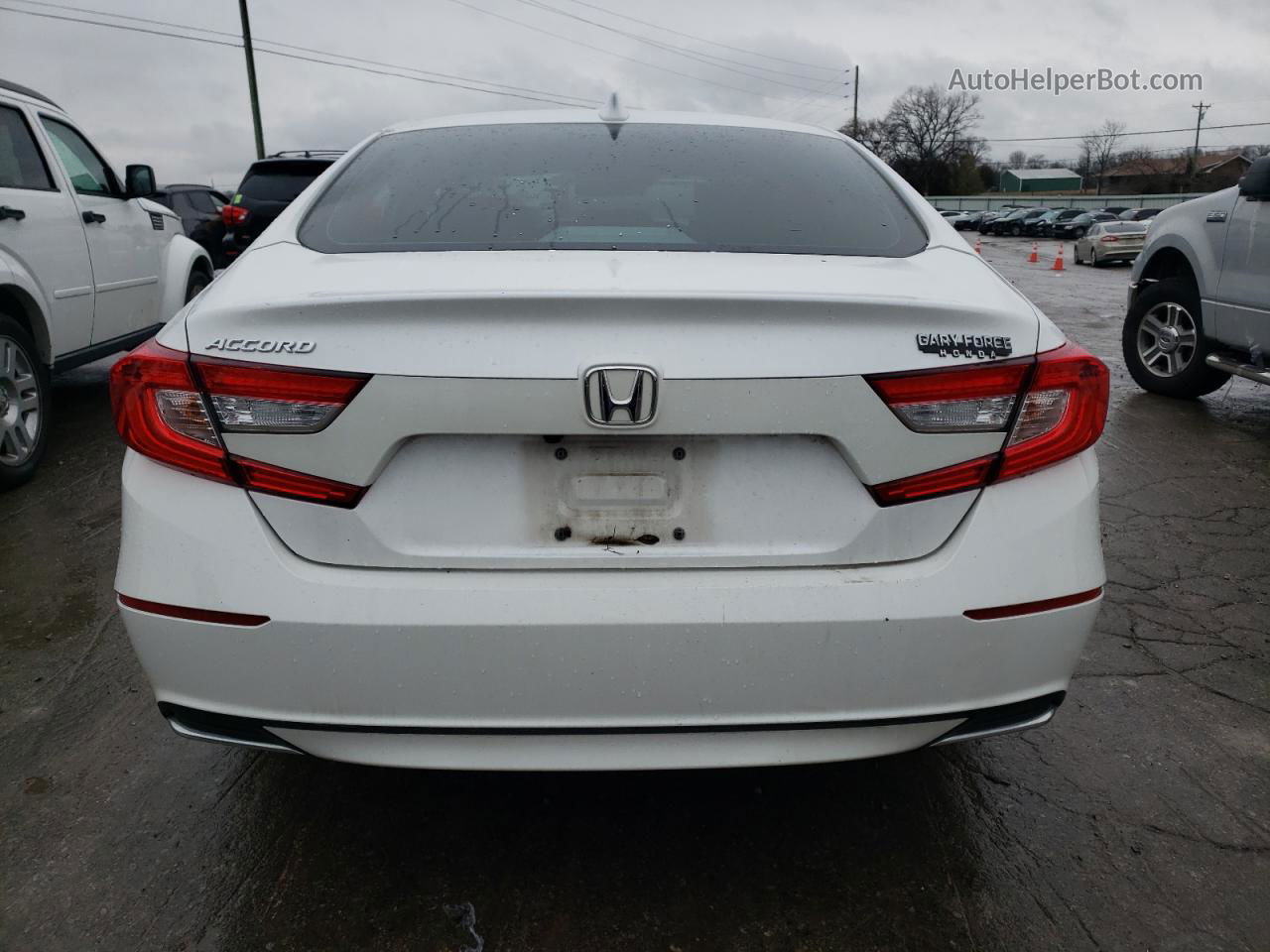 2019 Honda Accord Lx Белый vin: 1HGCV1F12KA155698