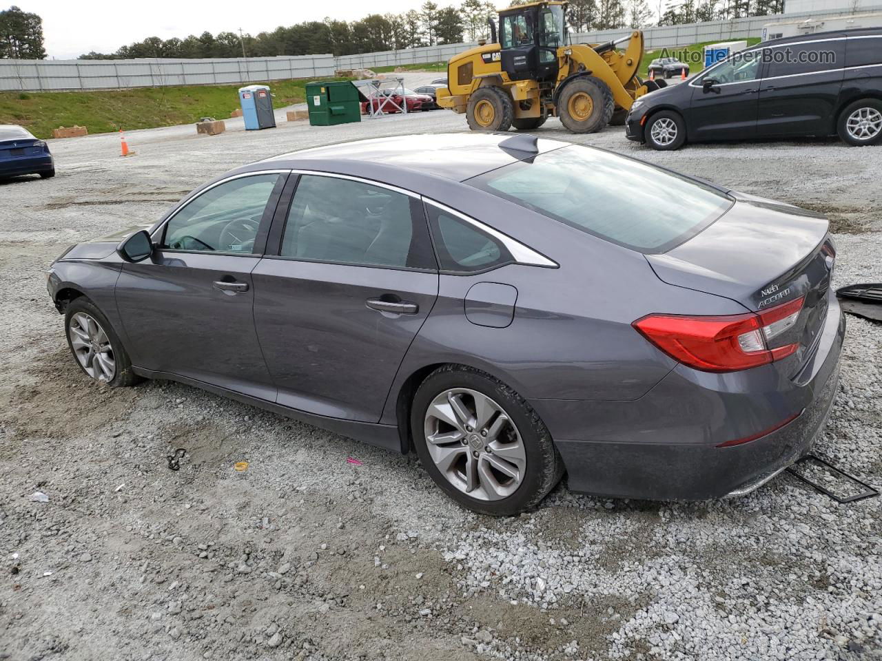 2020 Honda Accord Lx Gray vin: 1HGCV1F12LA124971