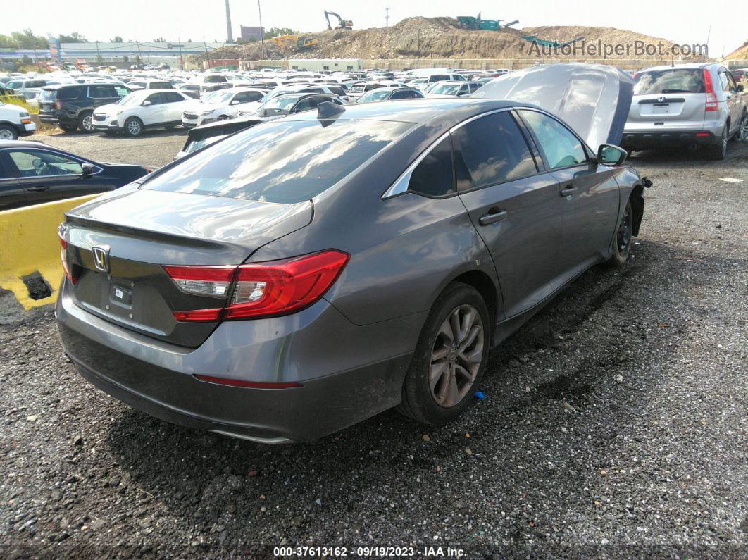 2020 Honda Accord Lx Gray vin: 1HGCV1F12LA126655