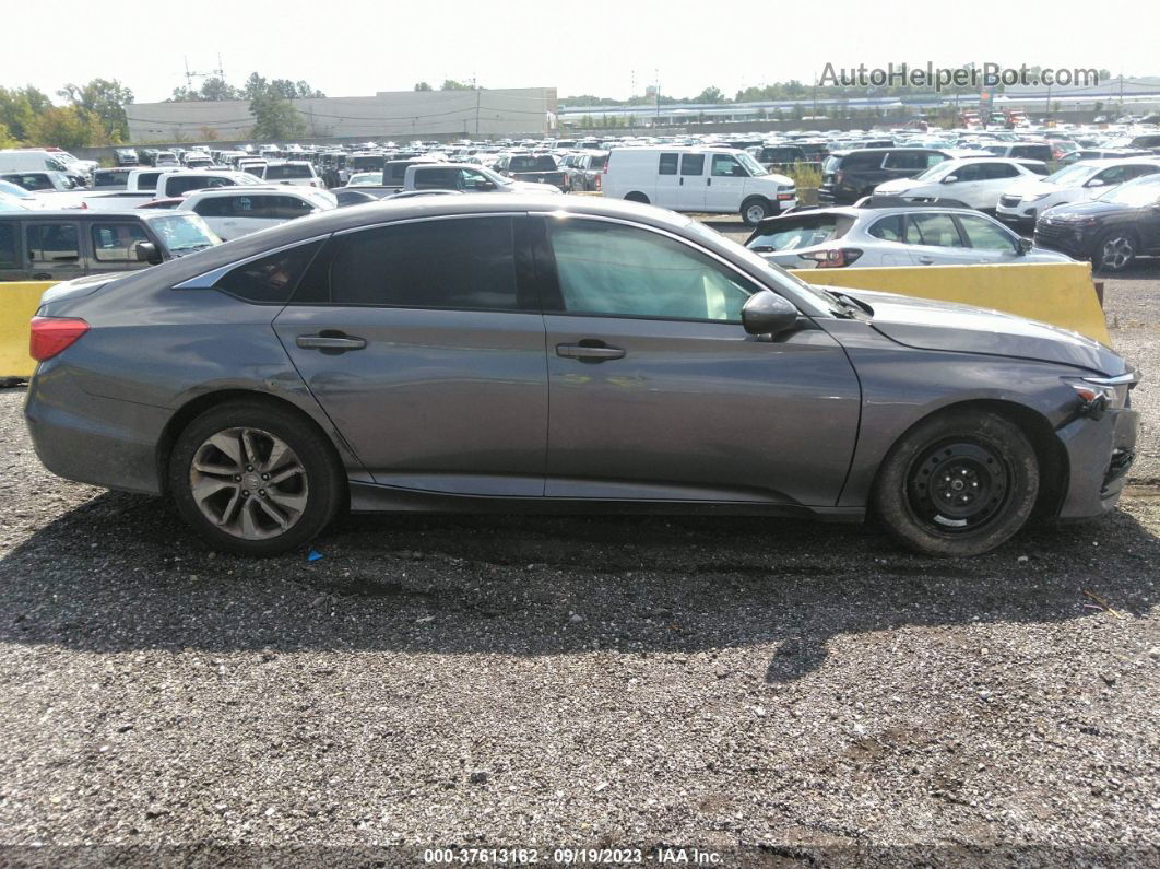 2020 Honda Accord Lx Gray vin: 1HGCV1F12LA126655