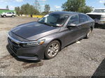 2020 Honda Accord Lx Gray vin: 1HGCV1F12LA126655