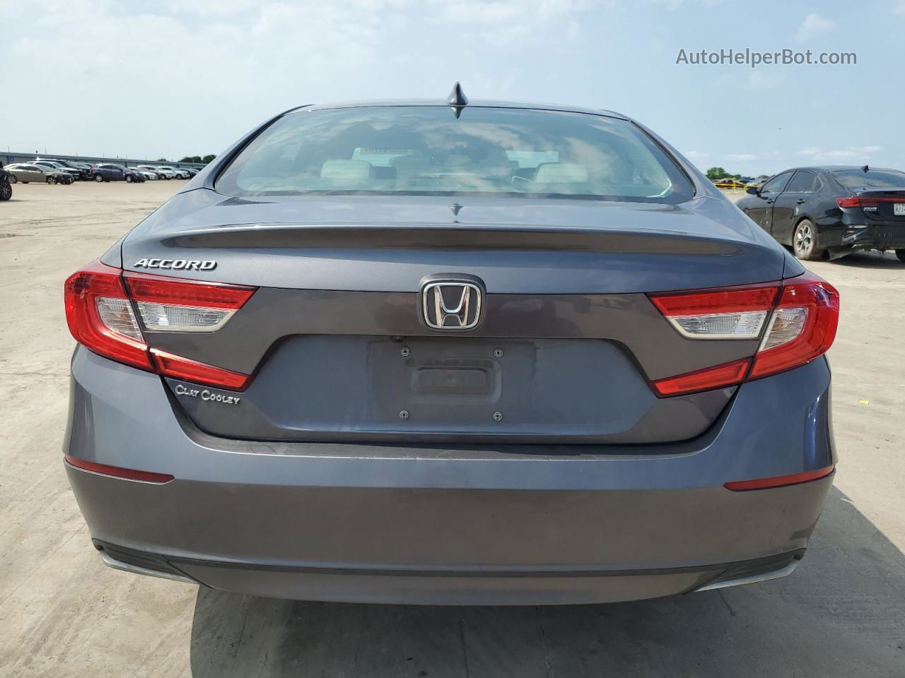 2020 Honda Accord Lx Gray vin: 1HGCV1F12LA130088