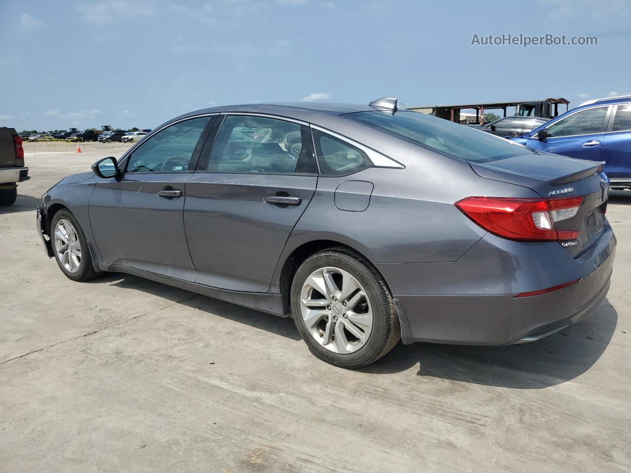 2020 Honda Accord Lx Gray vin: 1HGCV1F12LA130088