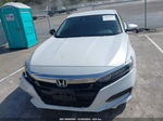 2020 Honda Accord Lx White vin: 1HGCV1F12LA130642