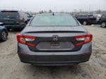 2018 Honda Accord Lx Gray vin: 1HGCV1F13JA000785