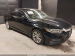 2018 Honda Accord Sedan Lx 1.5t Black vin: 1HGCV1F13JA058248