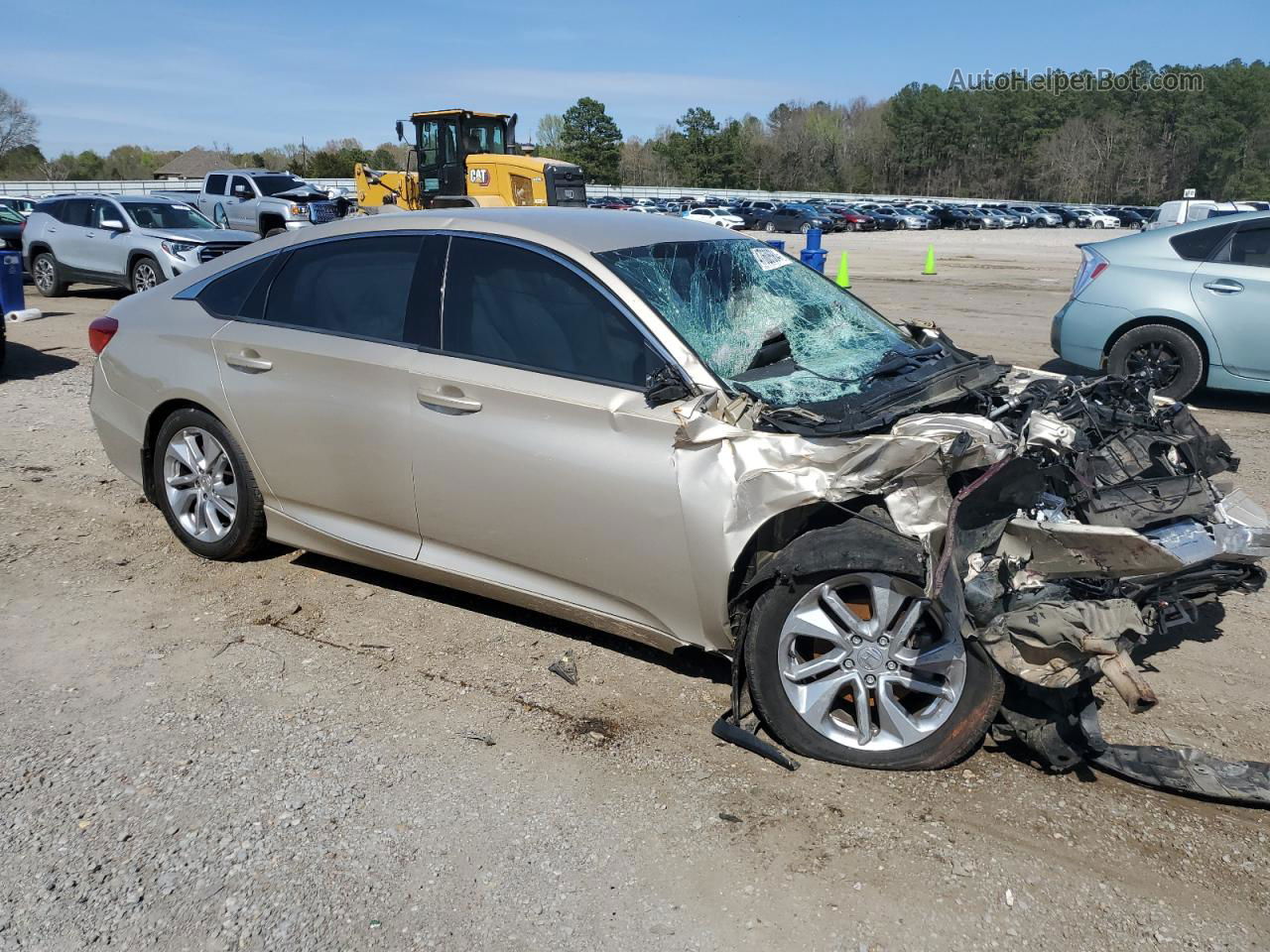 2018 Honda Accord Lx Gold vin: 1HGCV1F13JA104497