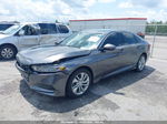 2018 Honda Accord Sedan Lx 1.5t Gray vin: 1HGCV1F13JA167194