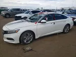 2018 Honda Accord Lx White vin: 1HGCV1F13JA177031