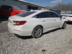 2018 Honda Accord Lx White vin: 1HGCV1F13JA180799