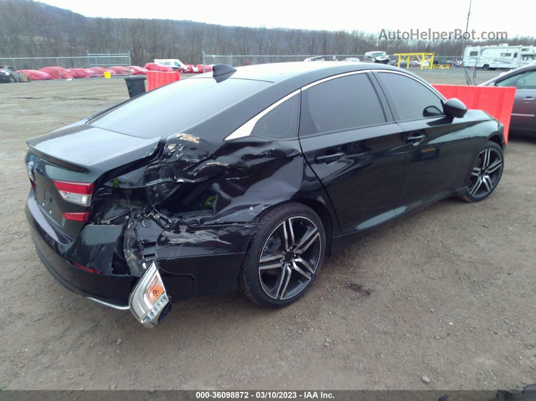 2018 Honda Accord Sedan Lx 1.5t Black vin: 1HGCV1F13JA247871