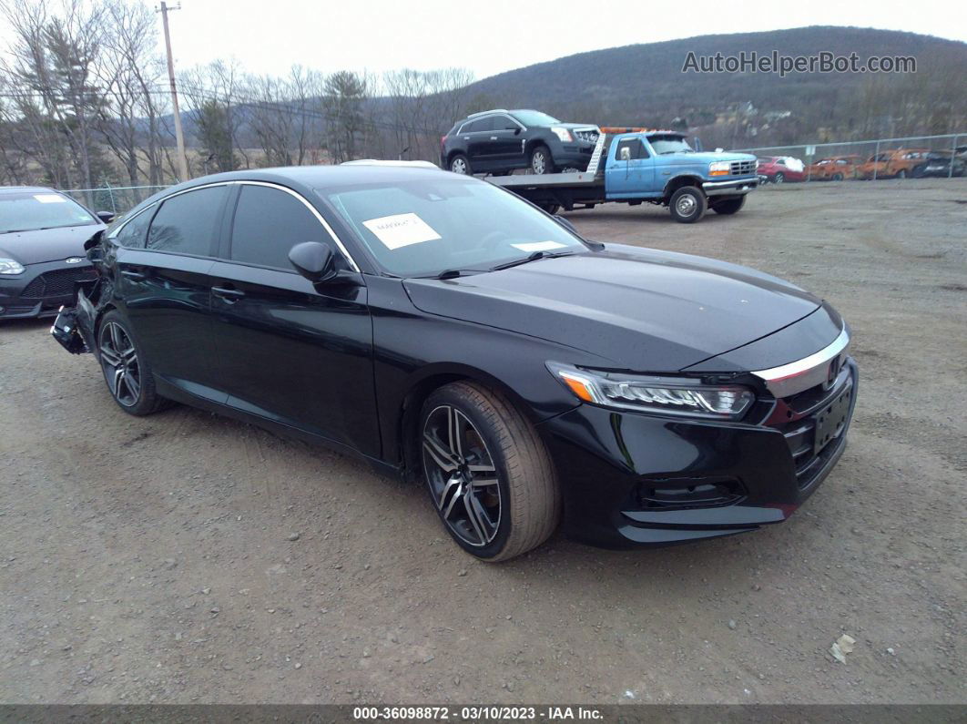 2018 Honda Accord Sedan Lx 1.5t Черный vin: 1HGCV1F13JA247871