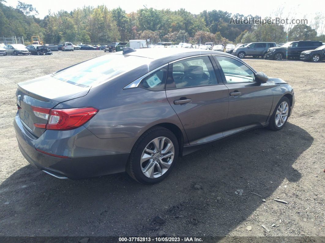 2018 Honda Accord Sedan Lx 1.5t Gray vin: 1HGCV1F13JA249751