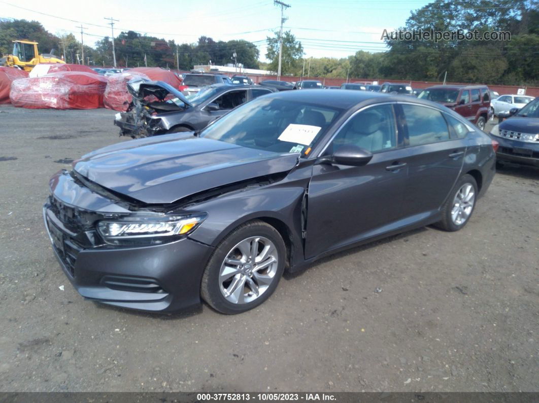 2018 Honda Accord Sedan Lx 1.5t Gray vin: 1HGCV1F13JA249751