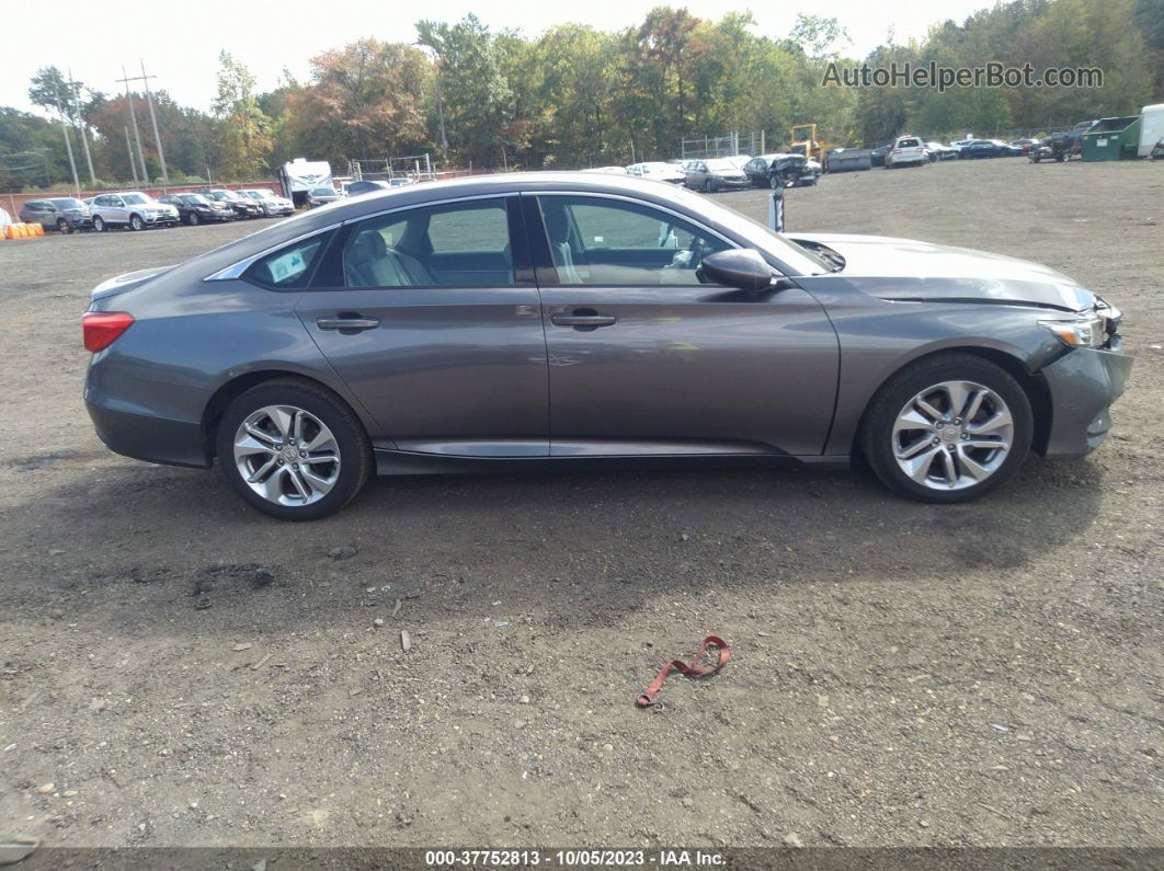 2018 Honda Accord Sedan Lx 1.5t Gray vin: 1HGCV1F13JA249751