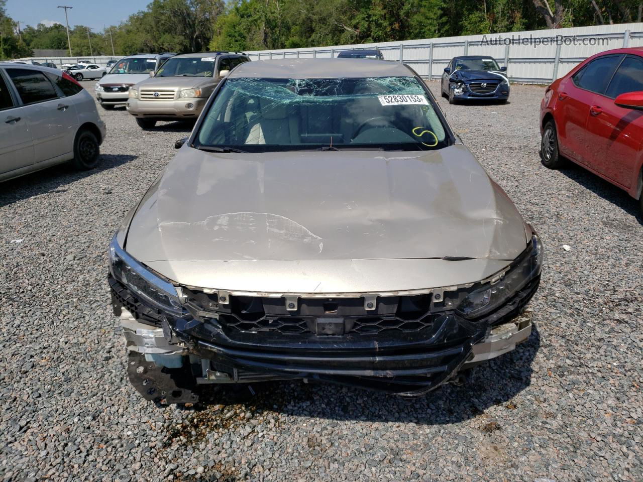 2019 Honda Accord Lx Gold vin: 1HGCV1F13KA008922