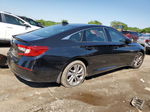 2019 Honda Accord Lx Black vin: 1HGCV1F13KA033657