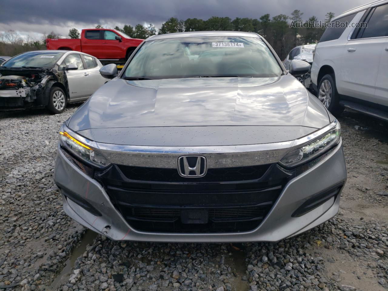 2019 Honda Accord Lx Silver vin: 1HGCV1F13KA060535