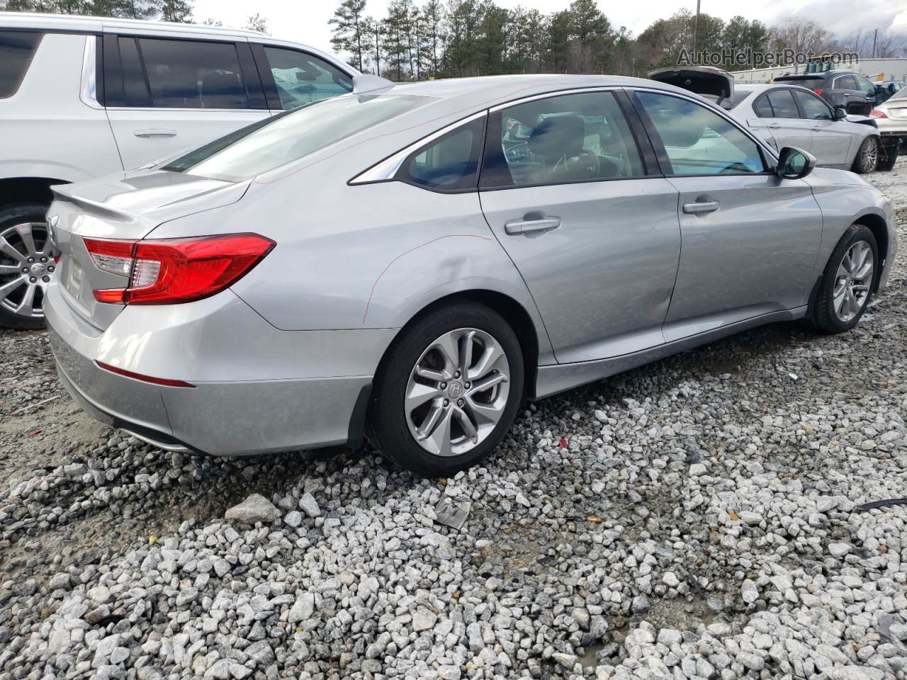 2019 Honda Accord Lx Silver vin: 1HGCV1F13KA060535