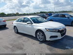 2019 Honda Accord Lx White vin: 1HGCV1F13KA067663